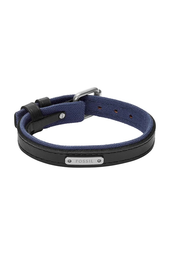 Fossil brățară pentru bărbați de piele Everett aur JA7316998