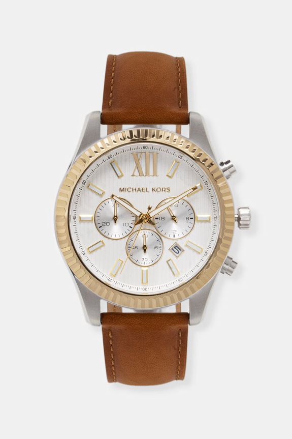 Michael Kors zegarek męski Lexington Man Chrono złoty MK9257