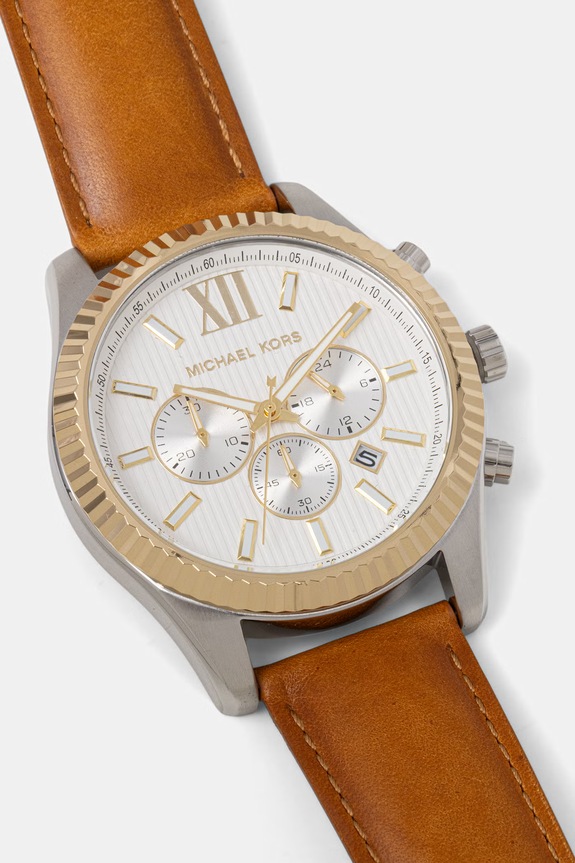 Michael Kors zegarek męski Lexington Man Chrono MK9257 złoty AA00
