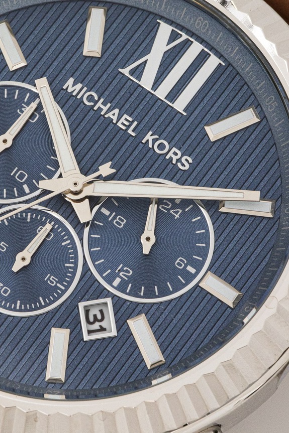 Michael Kors zegarek męski Lexington Man Chrono MK9258 beżowy AA00