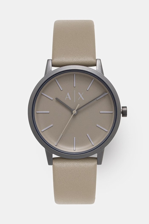 Armani Exchange zegarek męski Cayde beżowy AX2766