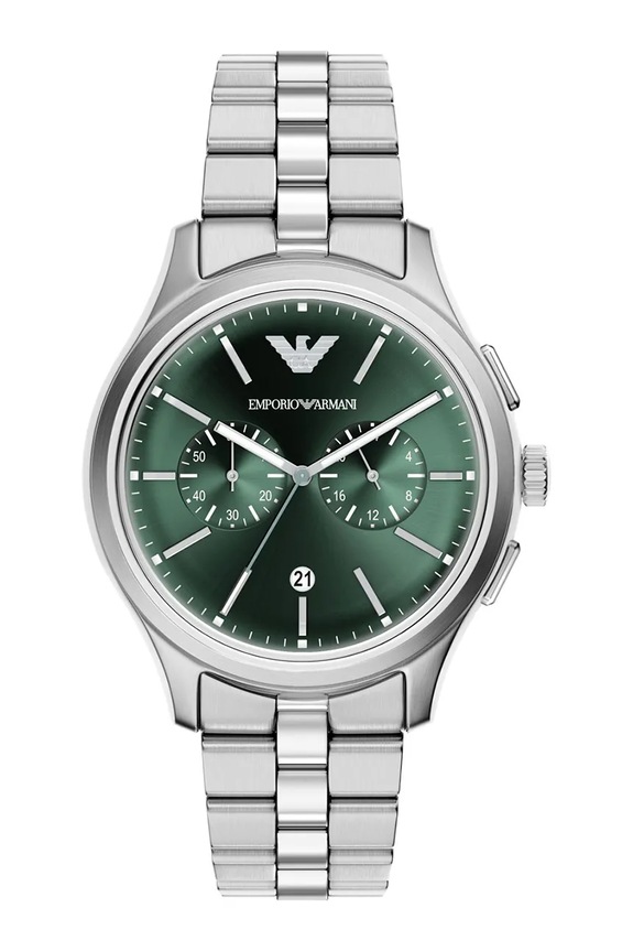 Emporio Armani hodinky pánske Dario strieborná AR11746