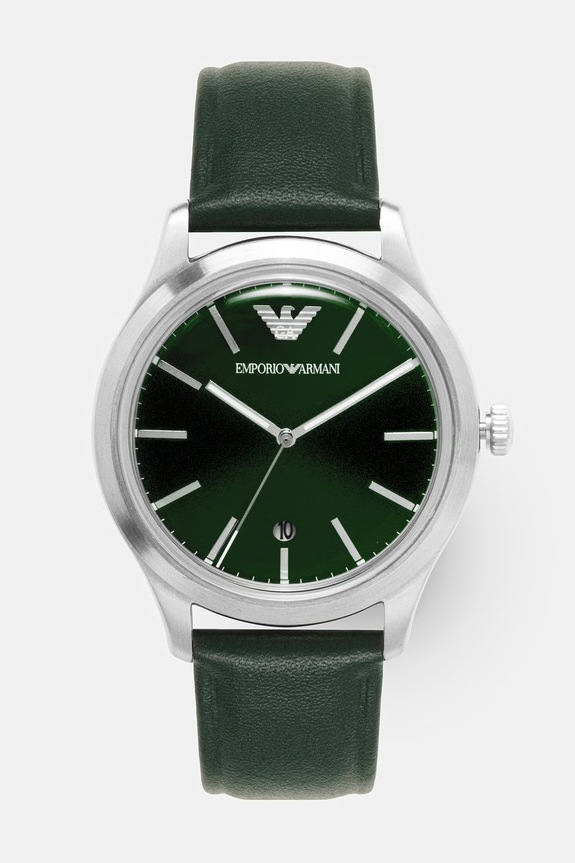Emporio Armani zegarek męski Dario zielony AR11749