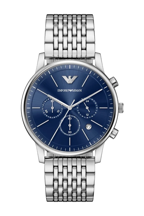 Emporio Armani ceas pentru bărbați Minimalist argintiu AR11771