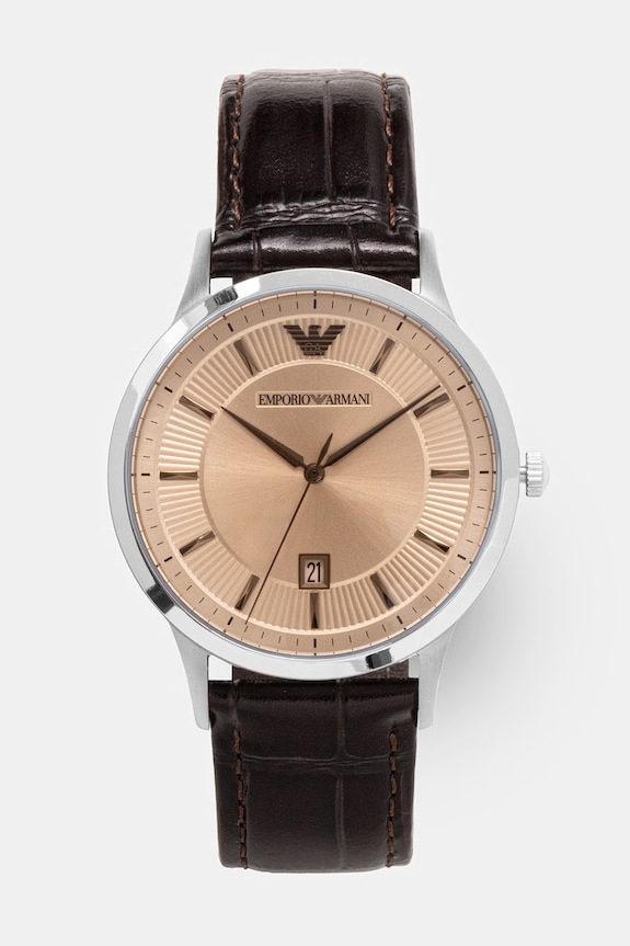 Emporio Armani zegarek męski Renato brązowy AR11783
