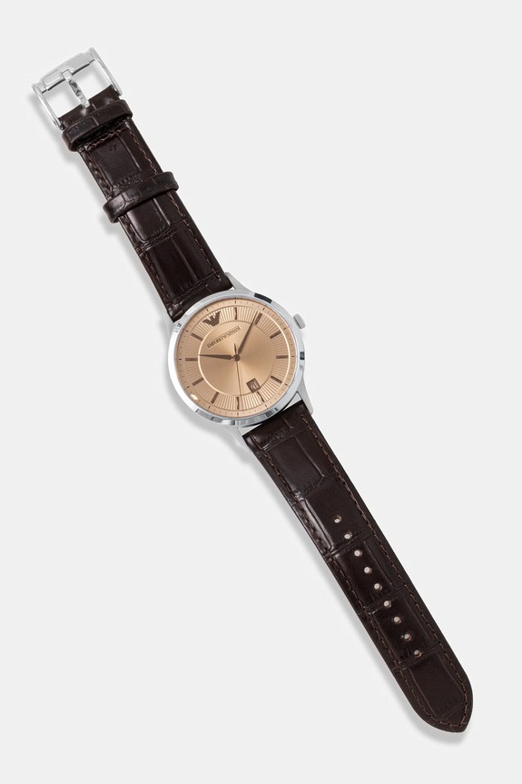 Emporio Armani zegarek męski Renato AR11783 brązowy AA00