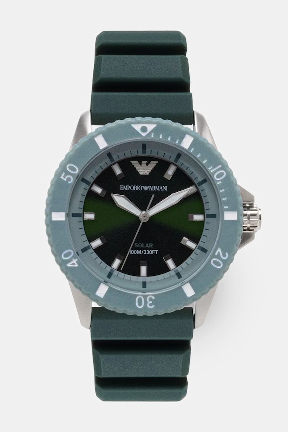 Emporio Armani zegarek sportowy męski World Explorer turkusowy AR11786