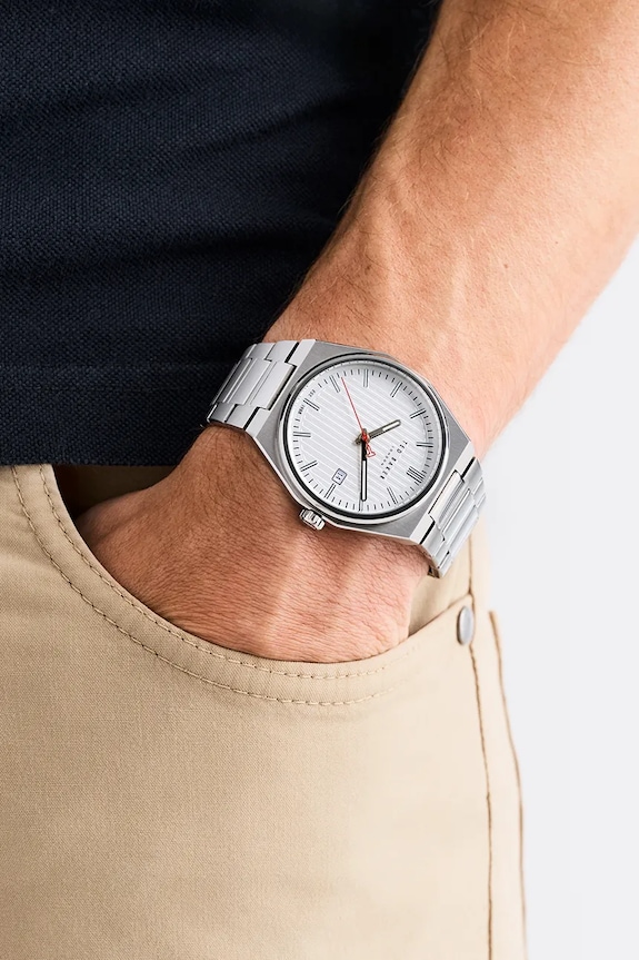 Ted Baker zegarek męski srebrny BKPBRS501