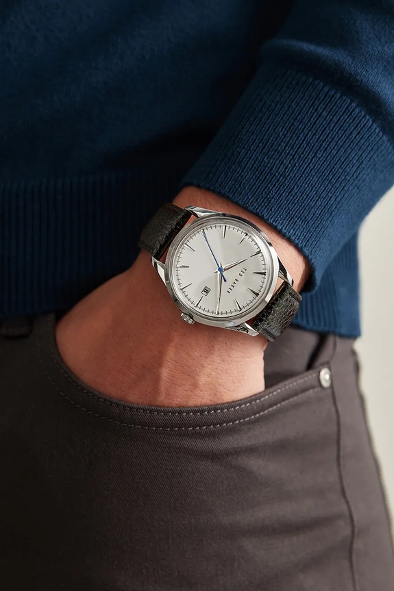 Ted Baker ceas pentru bărbați argintiu BKPDQF115