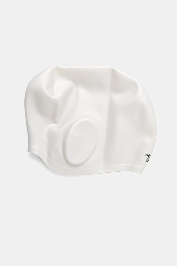 Aqua Speed czepek pływacki biały EAR.CAP.V