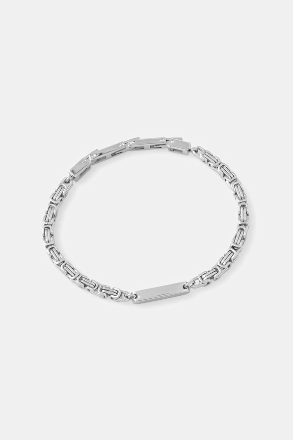 Trussardi náramok pánsky z ušľachtilej ocele T-STEEL strieborná TJAXV56