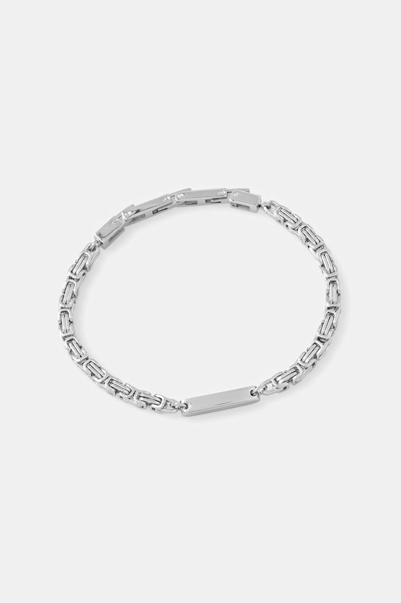Trussardi náramok pánsky z ušľachtilej ocele T-STEEL strieborná TJAXV56