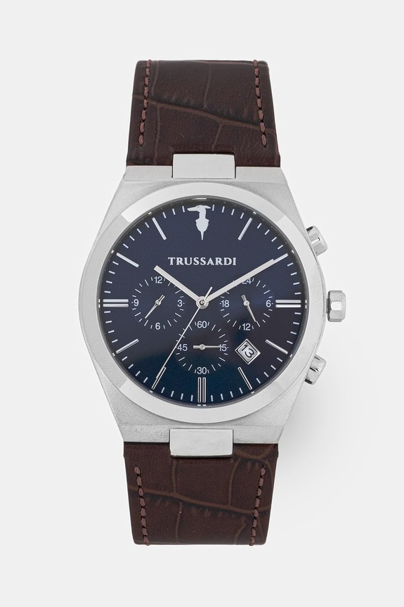 Trussardi hodinky pánske T-MILANO hnedá R2451175002