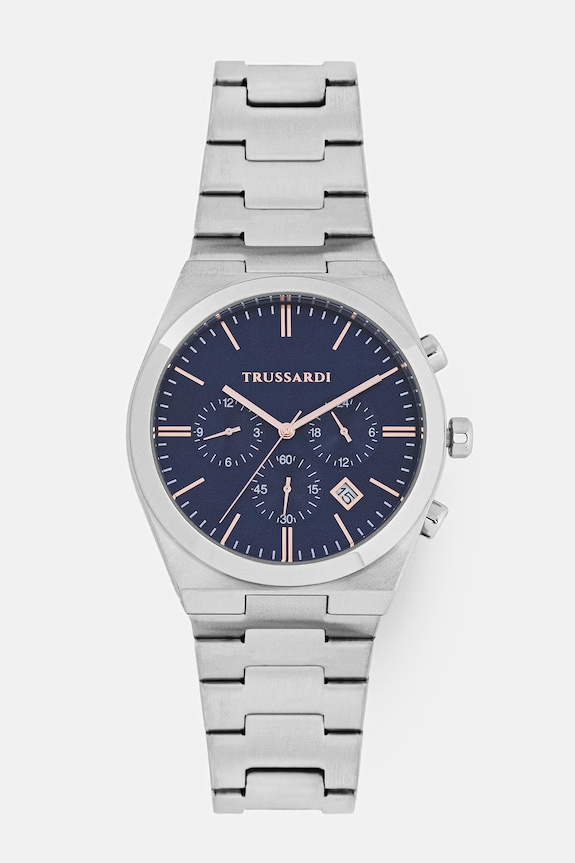 Trussardi ceas pentru bărbați T-MILANO argintiu R2453175002