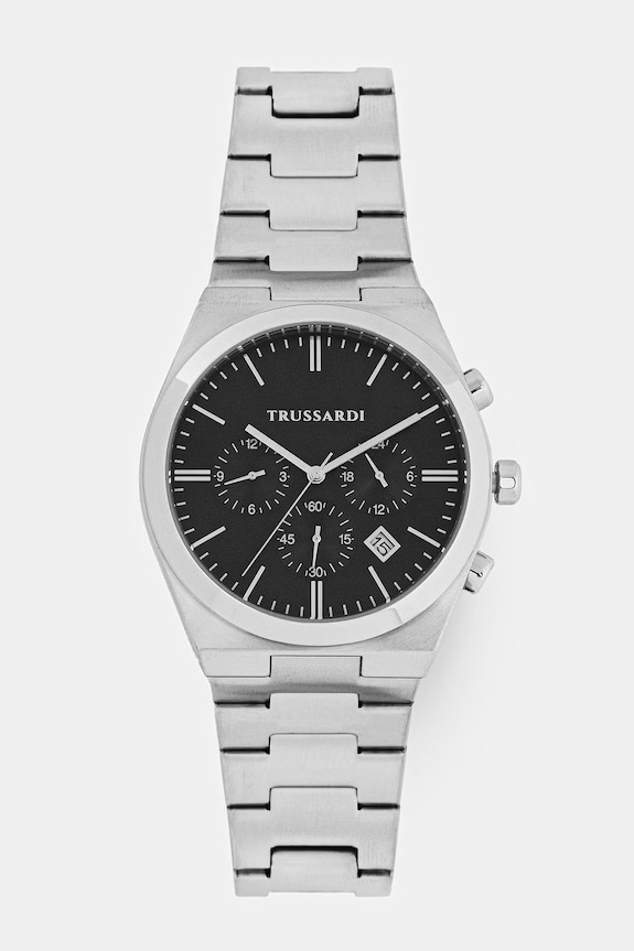Trussardi ceas pentru bărbați T-MILANO argintiu R2453175003