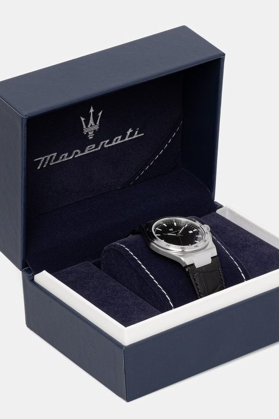 MASERATI zegarek męski czarny R8851153003
