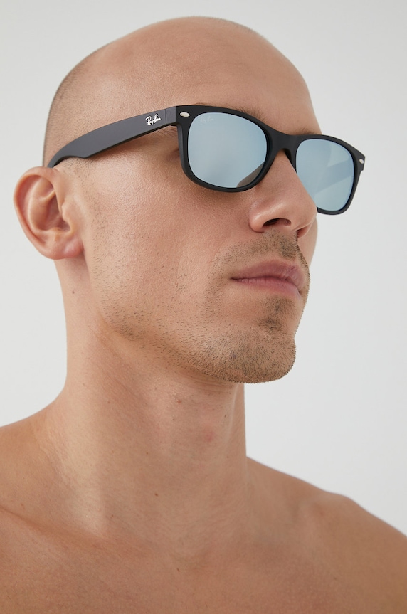 Ray-Ban ochelari New Wayfarer negru 0RB2132.622.30