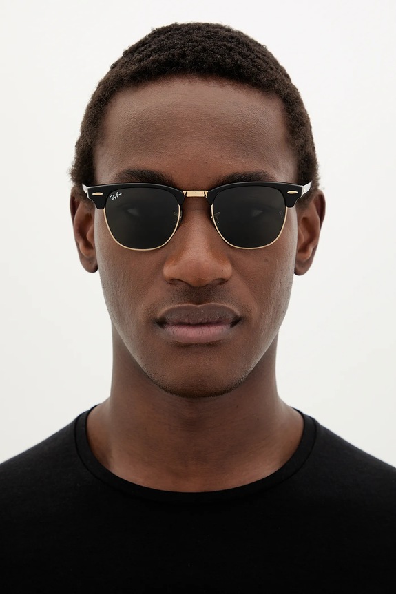 Ray-Ban napszemüveg CLUBMASTER 0RB3016.W0365