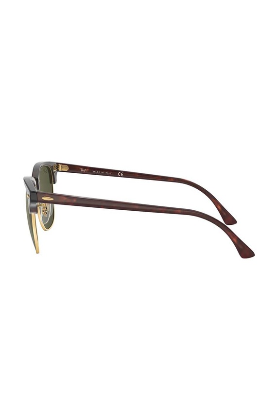 Ray-Ban okulary CLUBMASTER 0RB3016.W0366 brązowy