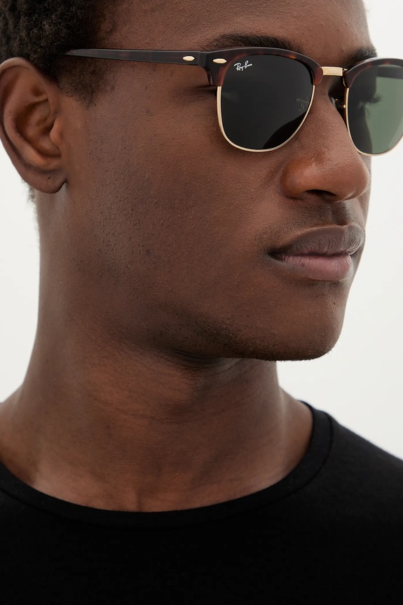 Ray-Ban okulary CLUBMASTER 0RB3016.W0366