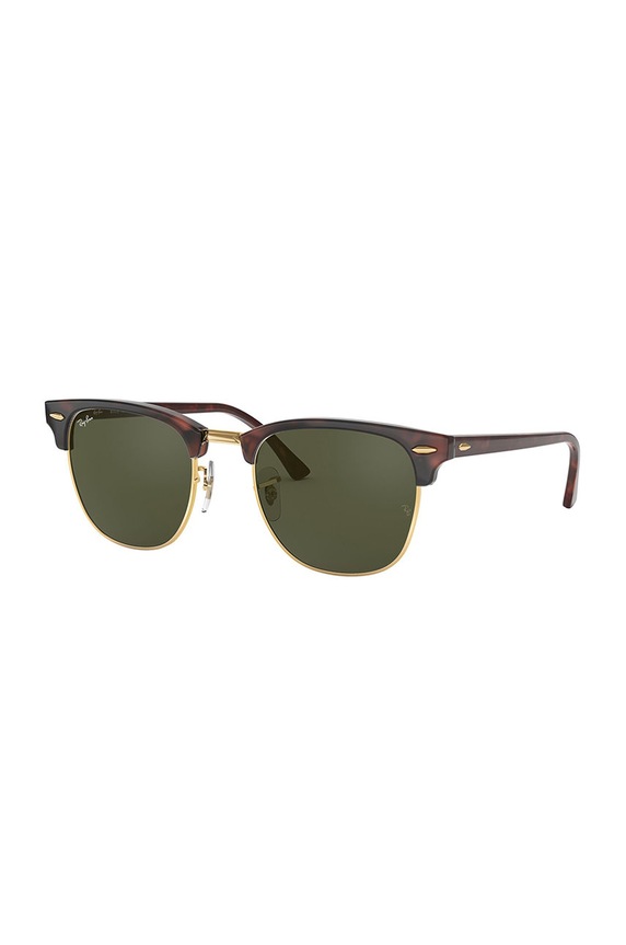 Слънчеви очила Ray-Ban CLUBMASTER 0RB3016.W0366 кафяв AA00
