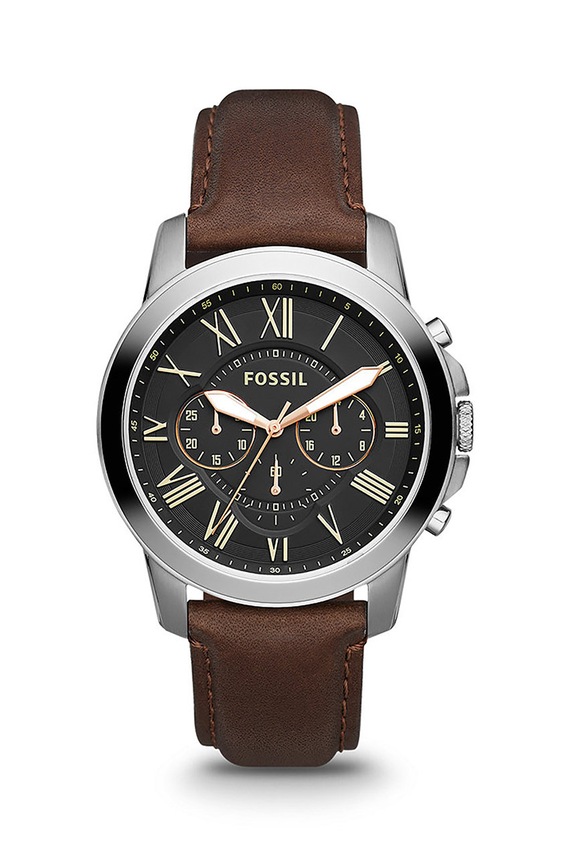 FOSSIL - Zegarek FS4813 brązowy FS4813