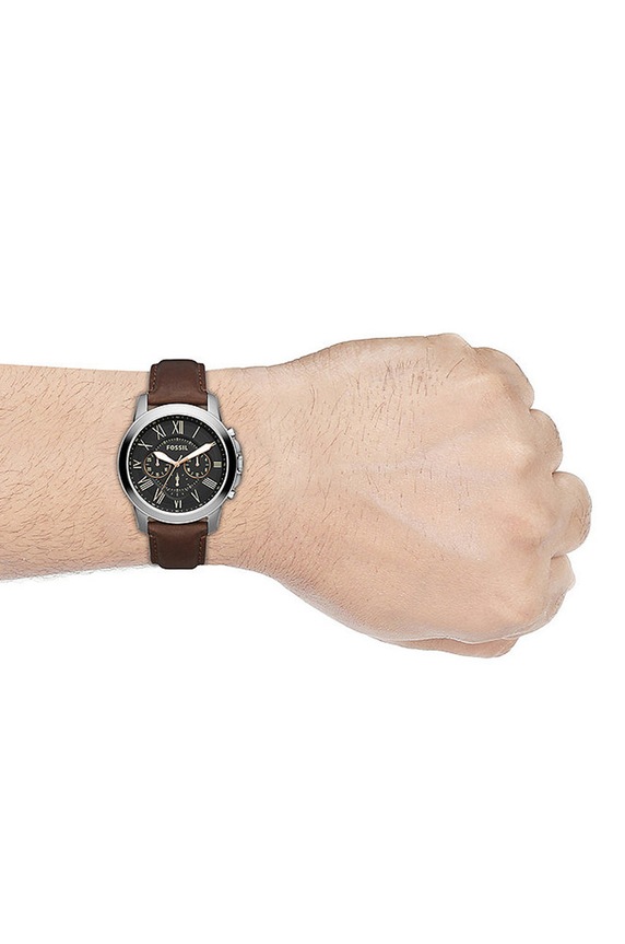 FOSSIL - Zegarek FS4813 FS4813 brązowy