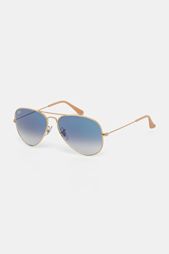 Ray-Ban – Okulary AVIATOR LARGE METAL RB3025.001/3F złoty AA00