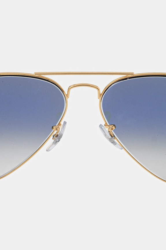 Ray-Ban – Okulary AVIATOR LARGE METAL RB3025.001/3F złoty