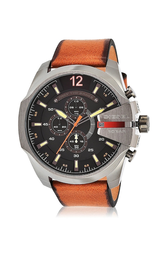 Αξεσουάρ Diesel - Ρολόι DZ4343 DZ4343 καφέ