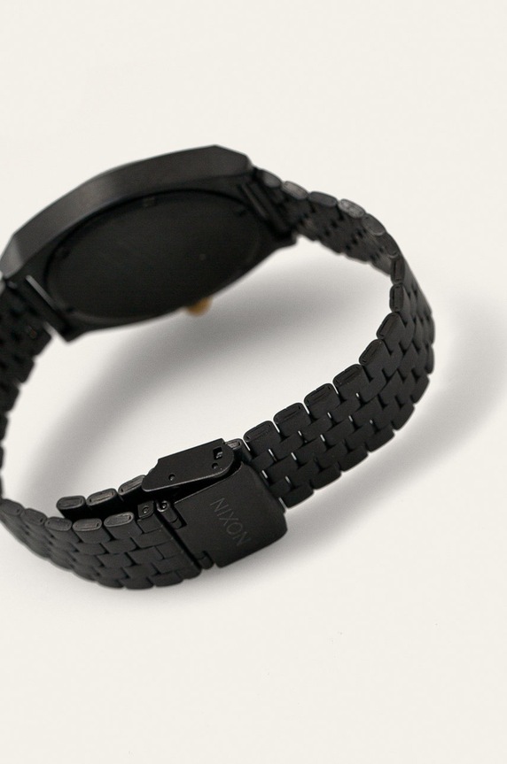 Nixon - Ceas Time Teller Matte Black/Gold A451041 negru AA00