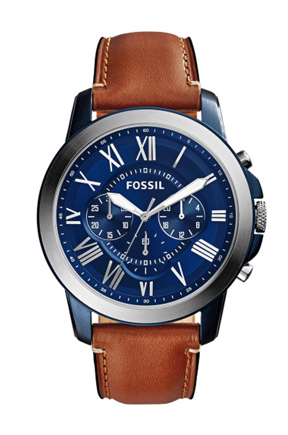 Fossil - Zegarek FS5151 brązowy FS5151