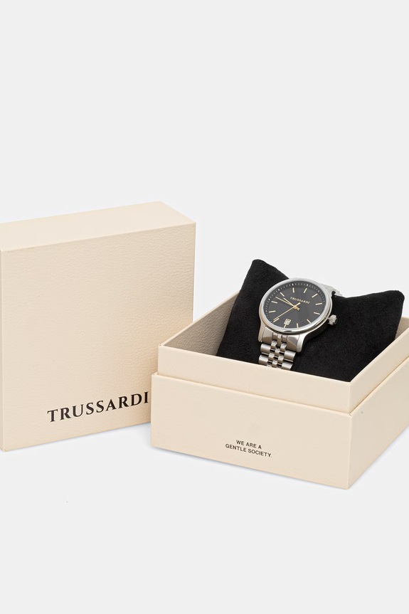 Trussardi zegarek męski srebrny R2453174004
