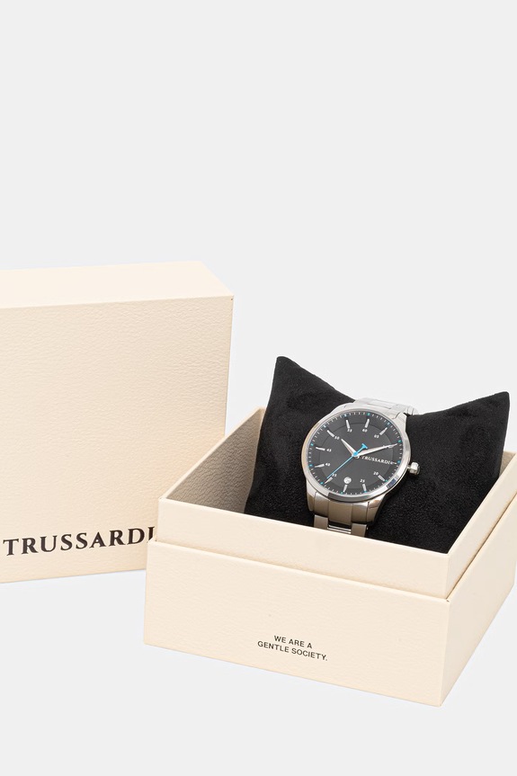 Trussardi zegarek męski srebrny R2453171005