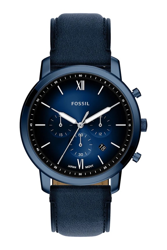Fossil zegarek męski Neutra granatowy FS6168