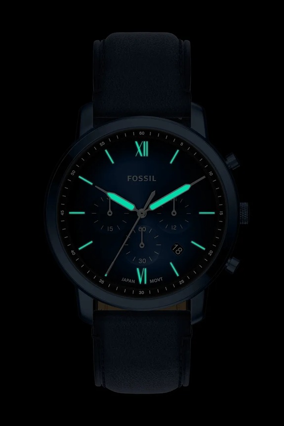 Fossil zegarek męski Neutra granatowy FS6168