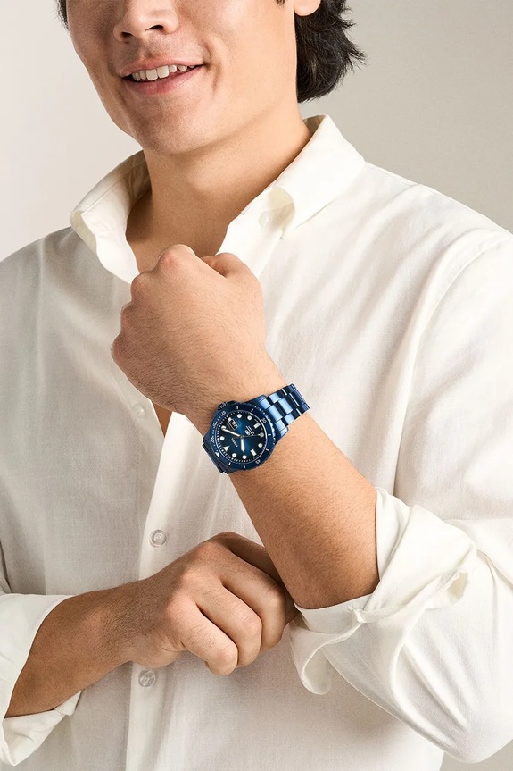 Fossil zegarek męski Fossil Blue granatowy FS6166