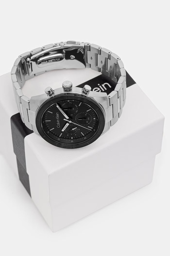 Akcesoria Calvin Klein zegarek męski 25200557 srebrny