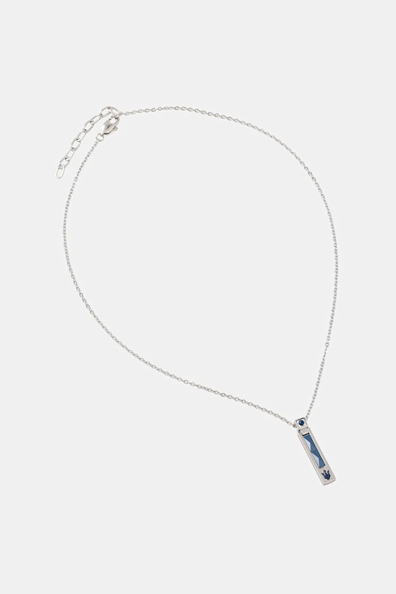 MASERATI naszyjnik męski CERAMIC srebrny JM423ATZ26