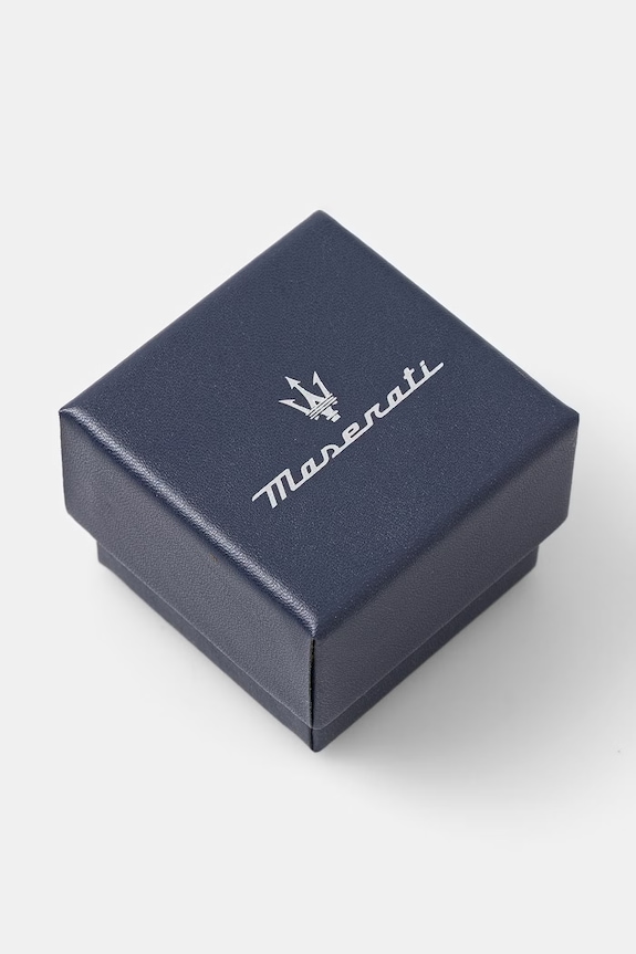 Akcesoria MASERATI pierścionek męski CERAMIC JM226ATZ890 niebieski