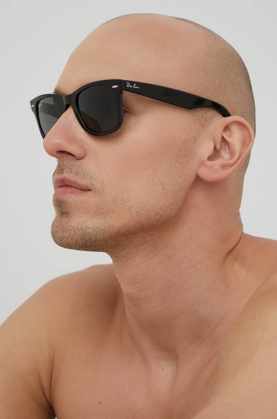 Akcesoria Ray-Ban – Okulary WAYFARER RB2140.901/58 czarny