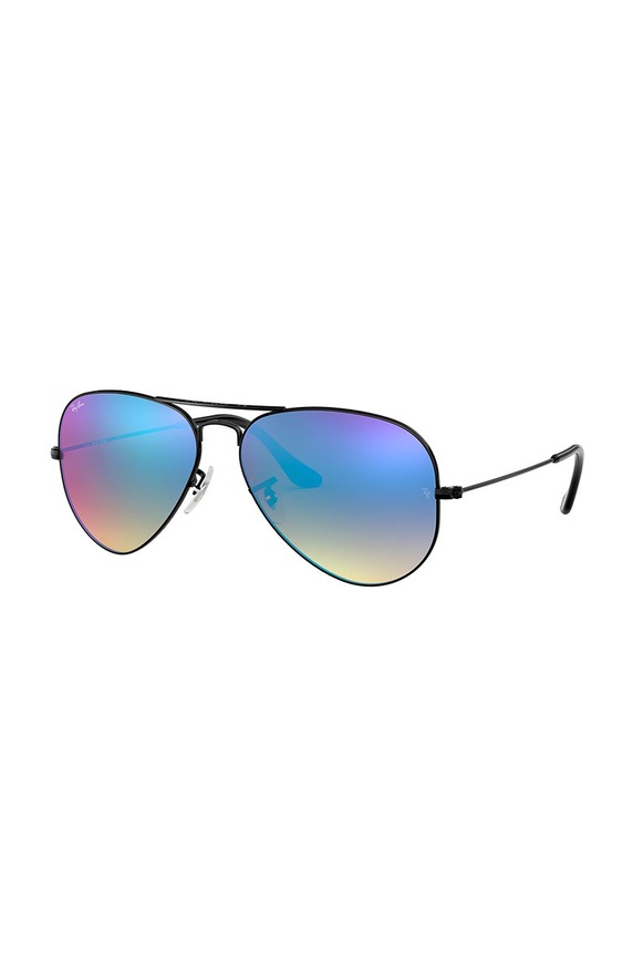 Ray-Ban – Okulary AVIATOR LARGE METAL czarny 0RB3025.002/4O