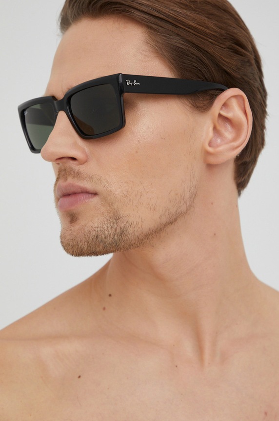 Ray-Ban okulary przeciwsłoneczne INVERNESS 0RB2191 czarny AA00