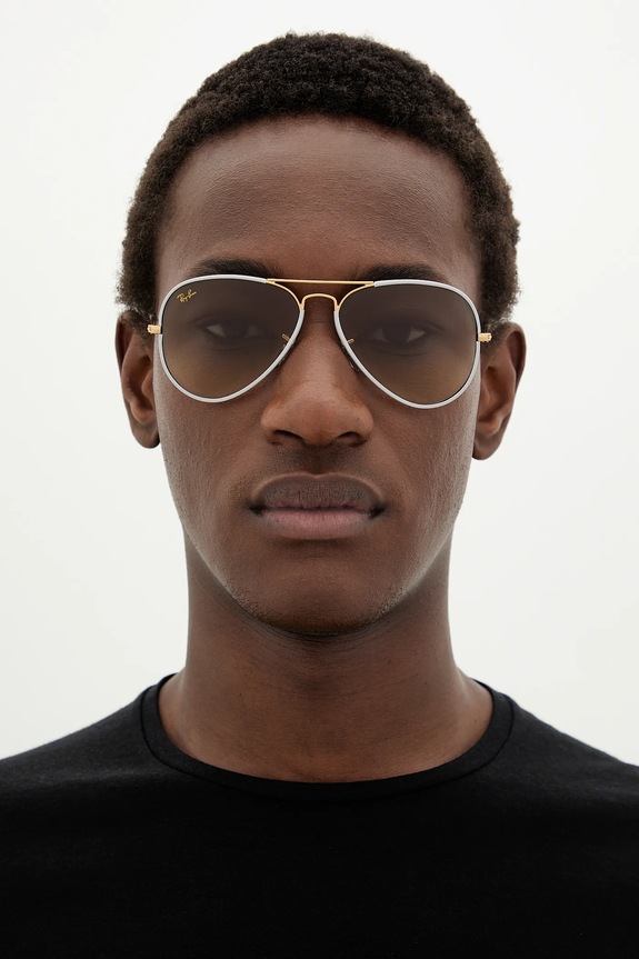 Ray-Ban okulary przeciwsłoneczne AVIATOR FULL COLOR 0RB3025JM