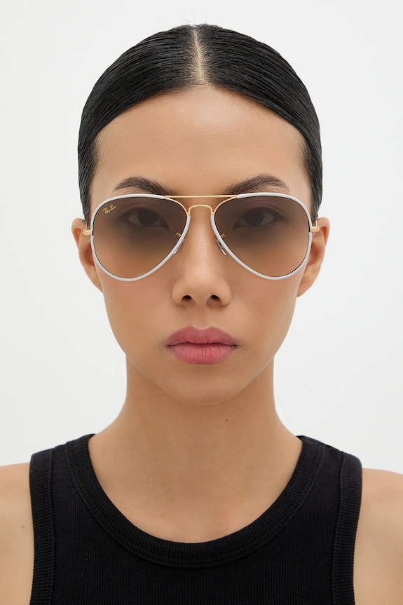 Ray-Ban okulary przeciwsłoneczne AVIATOR FULL COLOR 0RB3025JM