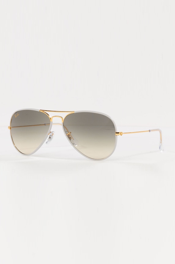 Ray-Ban okulary przeciwsłoneczne AVIATOR FULL COLOR 0RB3025JM złoty AA00