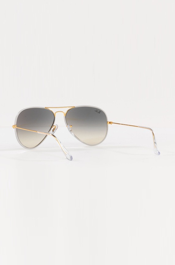Ray-Ban okulary przeciwsłoneczne AVIATOR FULL COLOR 0RB3025JM złoty
