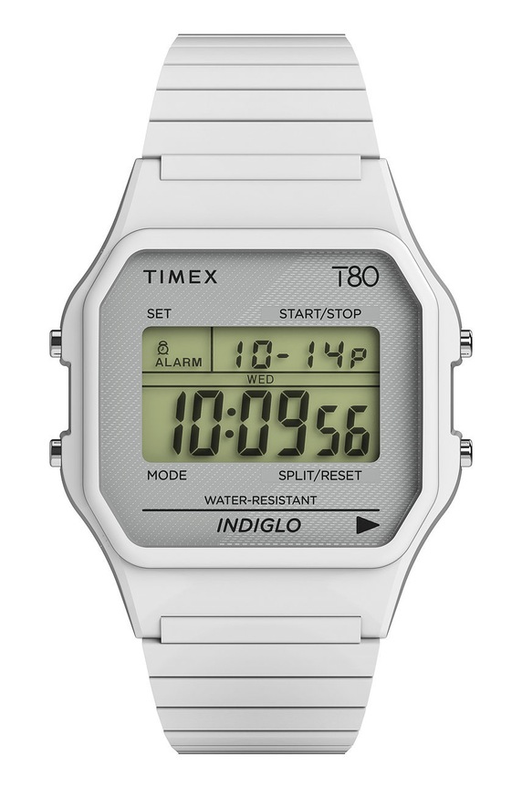 Timex zegarek TW2U93700 Timex T80 biały TW2U93700