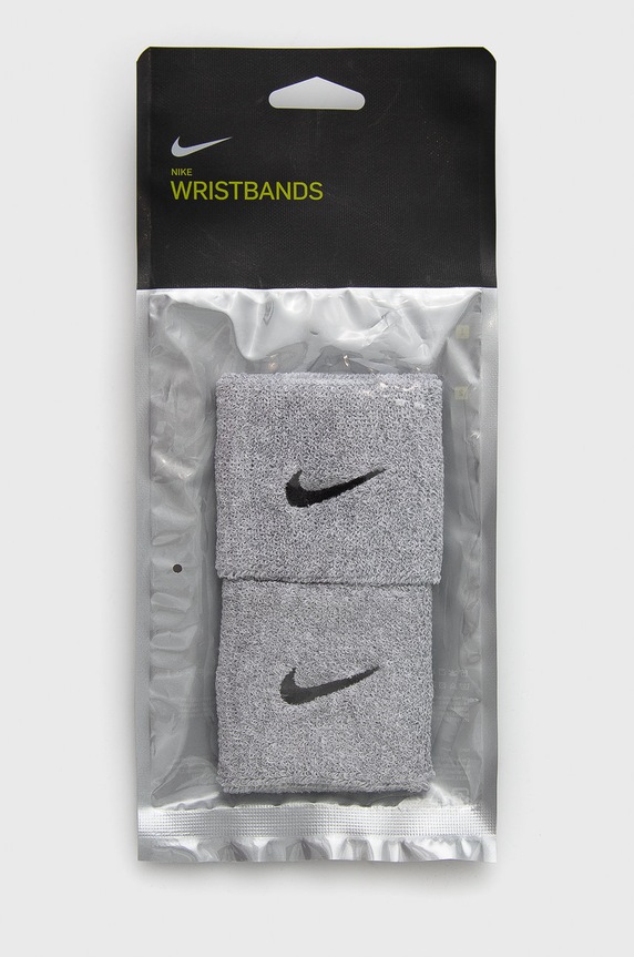 Nike Opaska na nadgarstek (2-pack) szary N.NN.04.051.OS