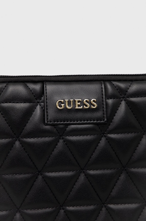 Guess Pokrowiec na laptopa GUCS13QLBK czarny AA00